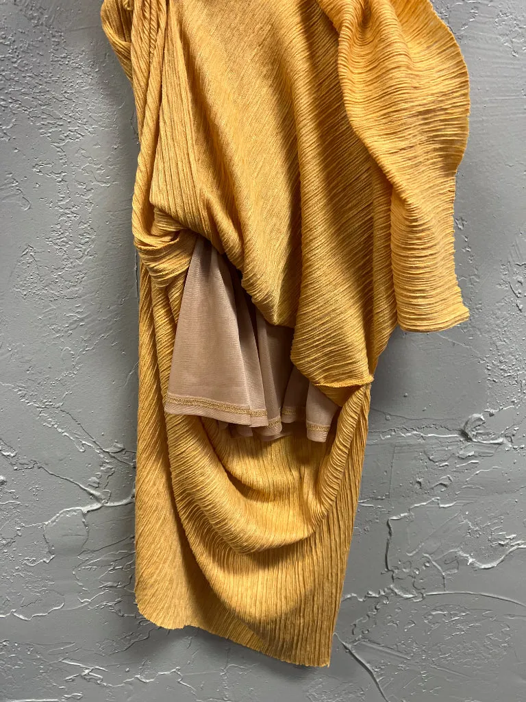 LUSH FAUX WRAP DRESS