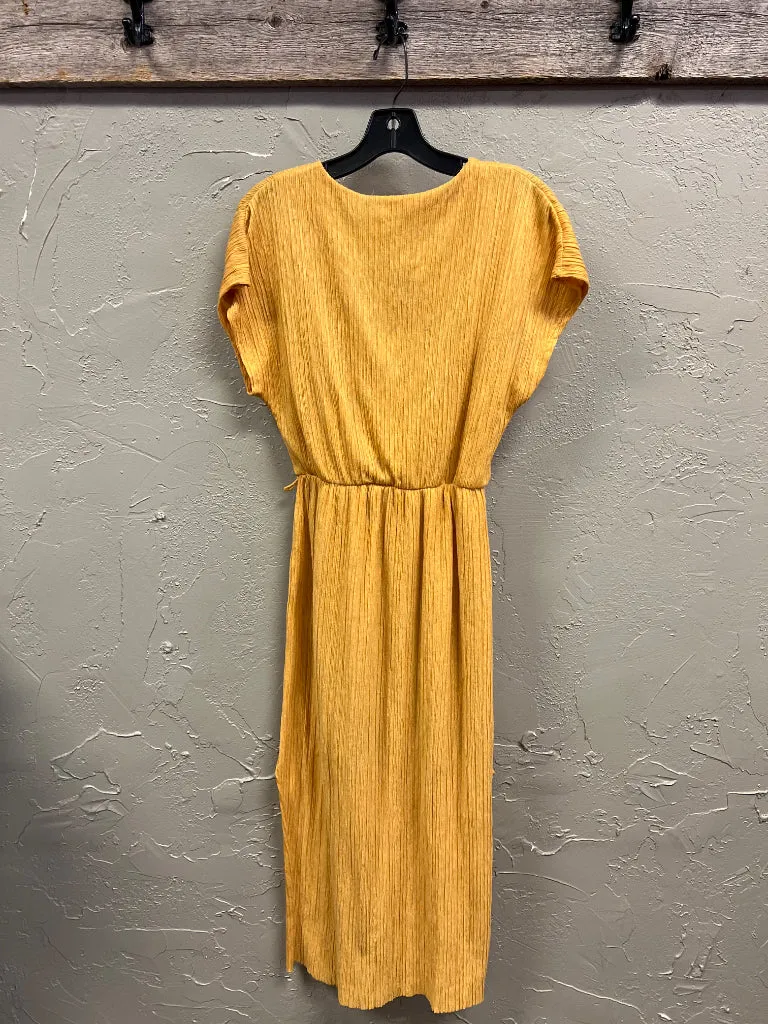 LUSH FAUX WRAP DRESS