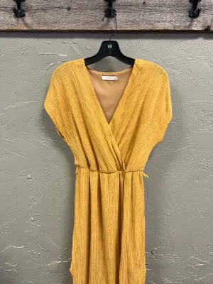 LUSH FAUX WRAP DRESS