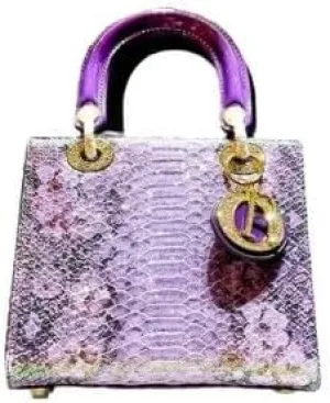 Luxvvury Nichne Snmake Skin Handbag Women's 2025 New Crossbnody Shoulder Bag Hmard Leather Smanll Bag From Chinna Mainland