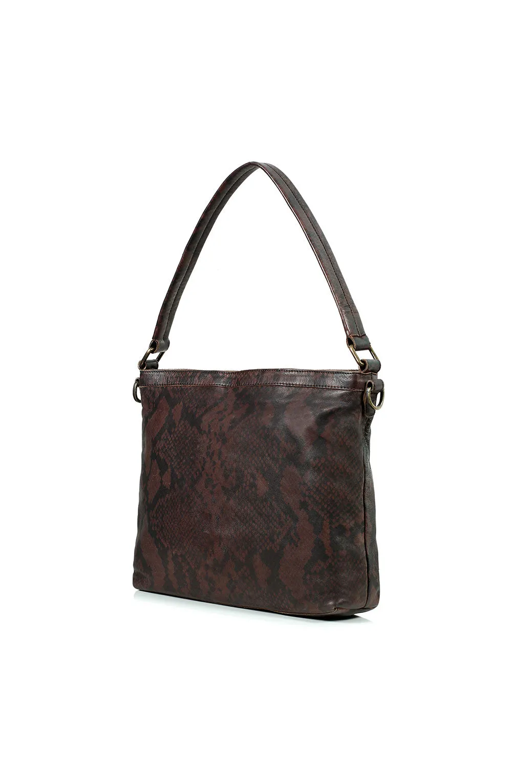 Lyon Exotic Shoulder Bag
