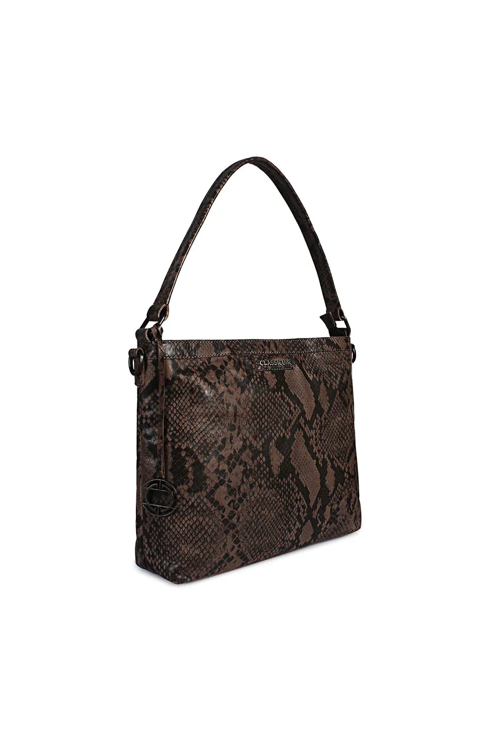 Lyon Exotic Shoulder Bag