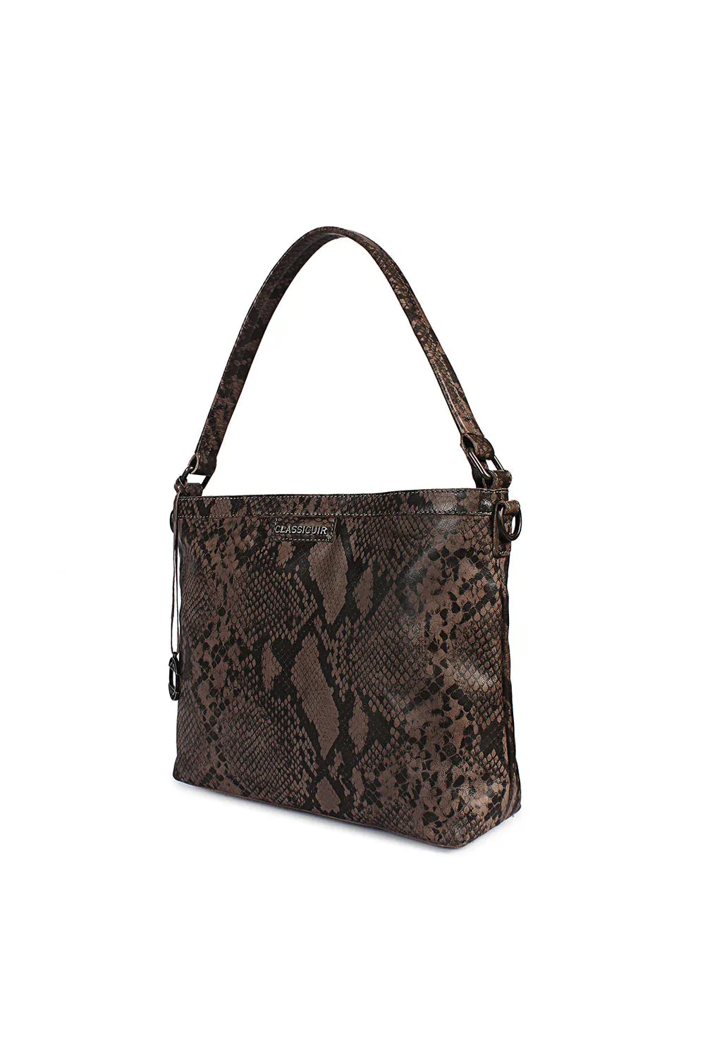 Lyon Exotic Shoulder Bag