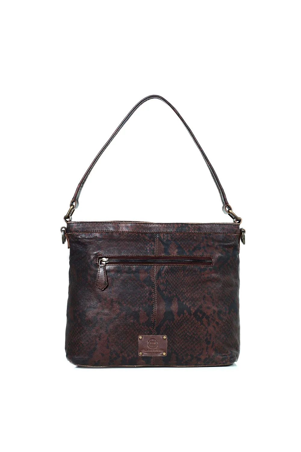 Lyon Exotic Shoulder Bag