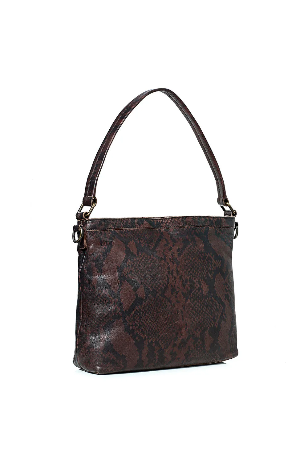 Lyon Exotic Shoulder Bag