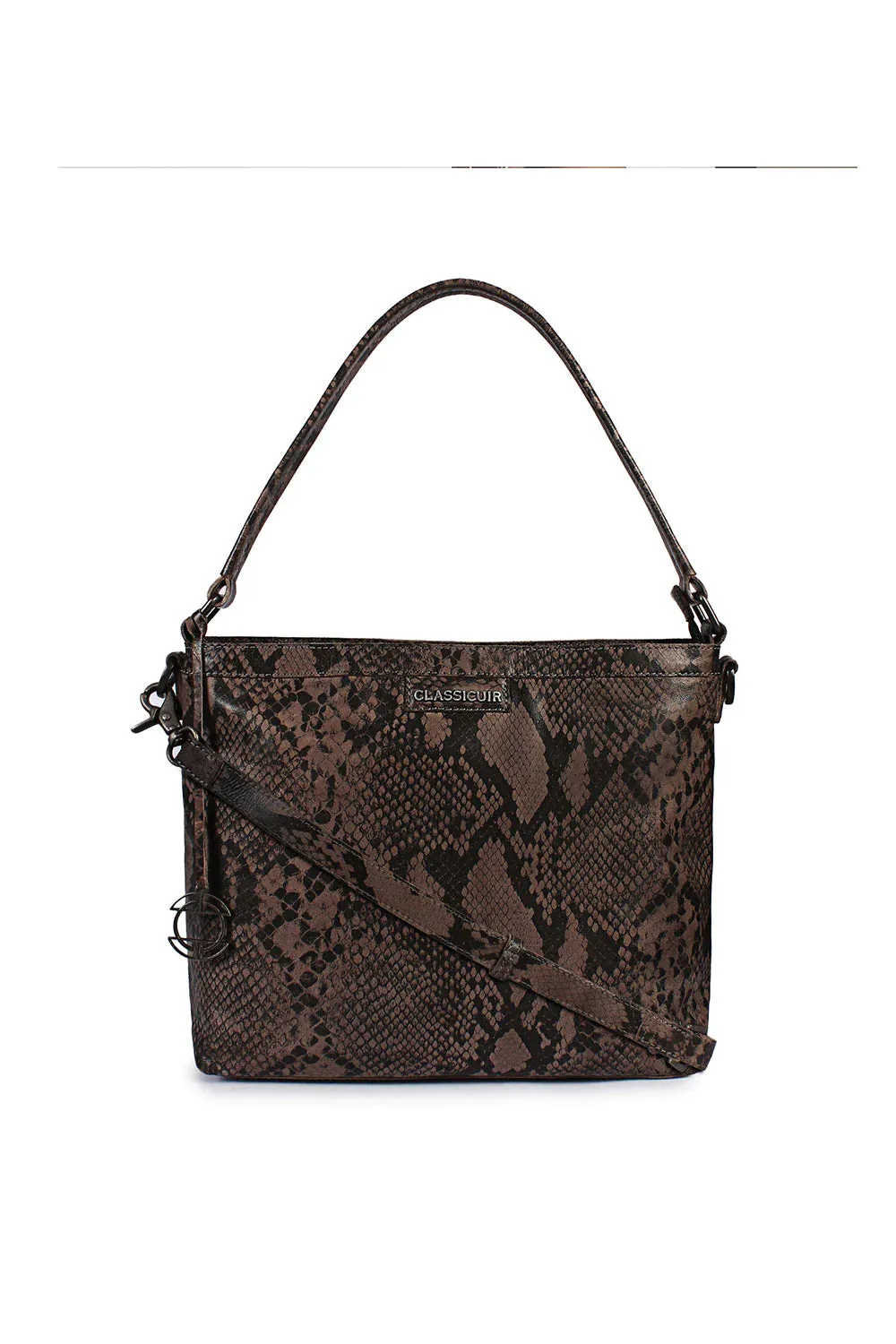 Lyon Exotic Shoulder Bag