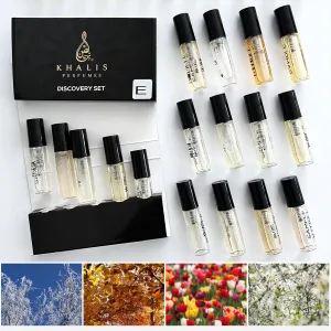 Maison d'Orient Curated 20 Essence of the Moment Arabian Fragrance Sampler – Includes Perfume Testing Booklet (100 Strips), Perfectly Timed for the Current and Upcoming Shoulder Season