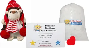Make Your Own Stuffed Animal Mini 8 Inch Holly The Hedgehog Kit - No Sewing Required!