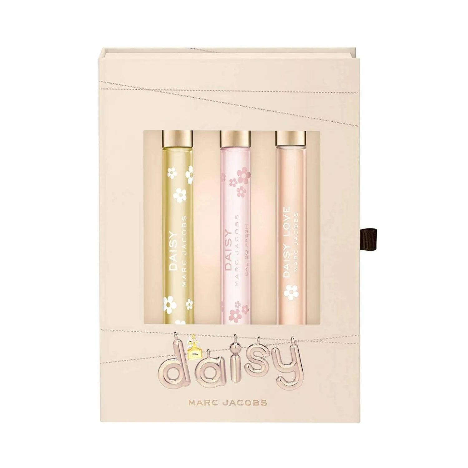 Marc Jacobs Daisy Mini Perfume for Women Travel Spray EDT Gift Set- Daisy, Eau So Fresh, Love