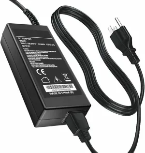 Marg 12V AC/DC Adapter for QNIX QX2710 Evolution II 27" 1440P Samsung PLS Monitor Replacement Switching Power Supply Cord Cable PS Charger PSU