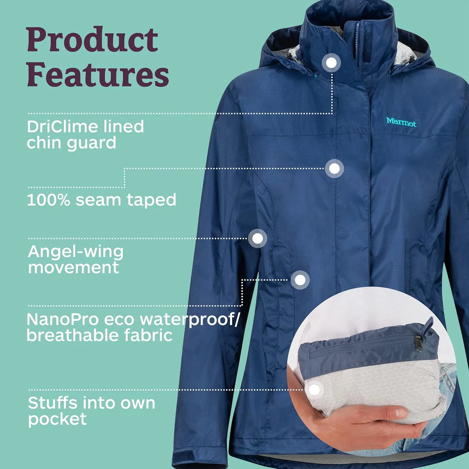 MARMOT Women's Precip Eco Jacket