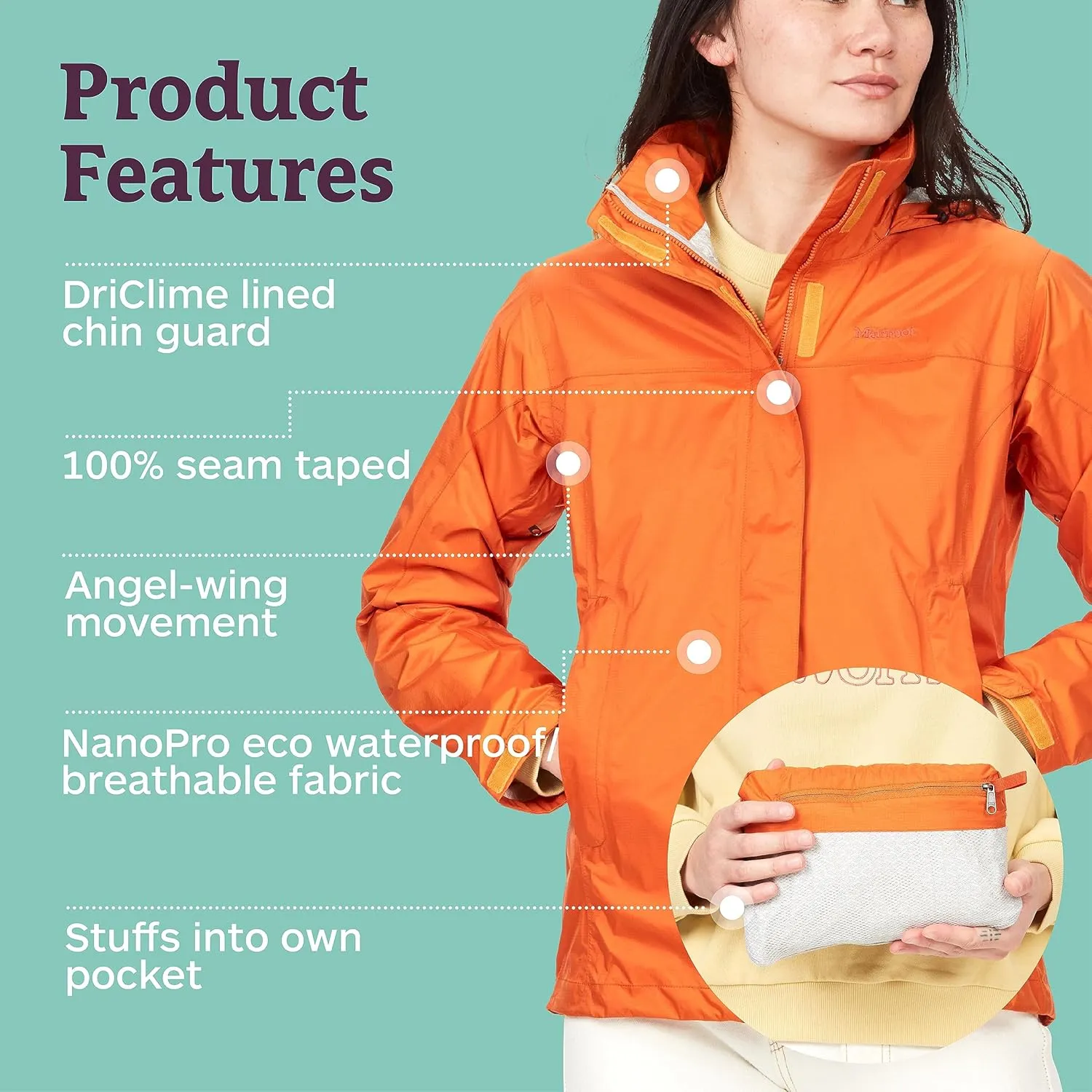 MARMOT Women's Precip Eco Jacket