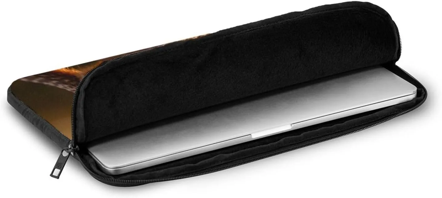 Meerkat Pattern Shockproof Portable Laptop 17 inch Sleeve Bag for Men and Women - Ideal for Business Travel, School, and Daily Use