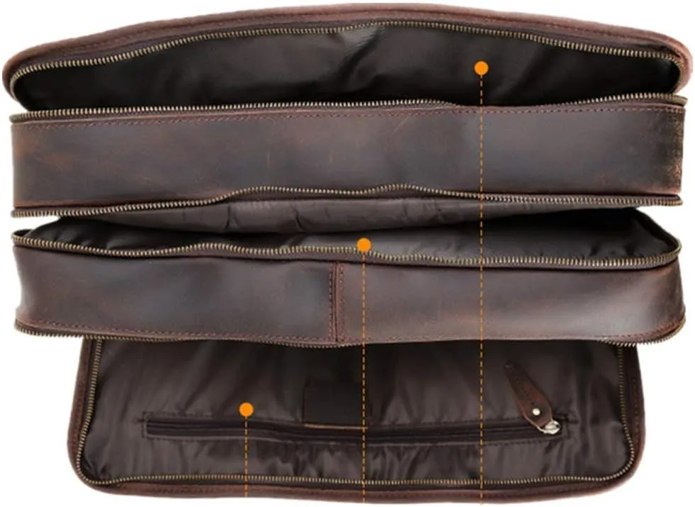 Men's Briefcase Briefcase Shoulder Handbags Business Briefcase for Men Large for Work Office Travel