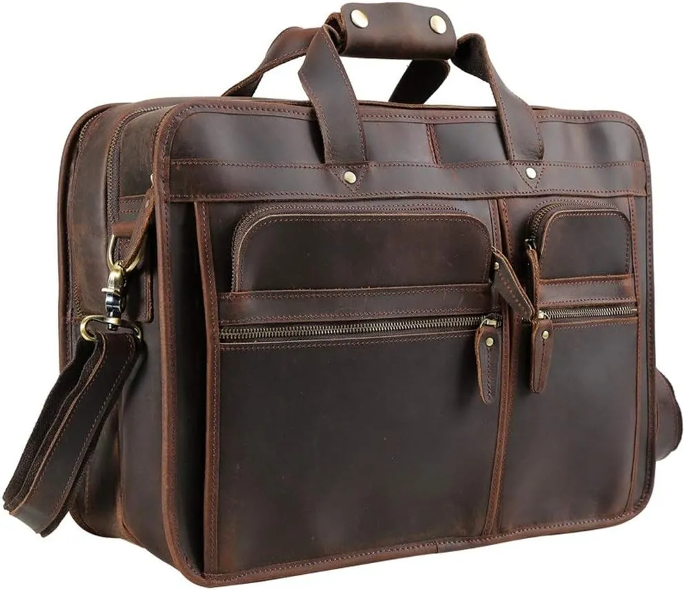 Men's Briefcase Briefcase Shoulder Handbags Business Briefcase for Men Large for Work Office Travel