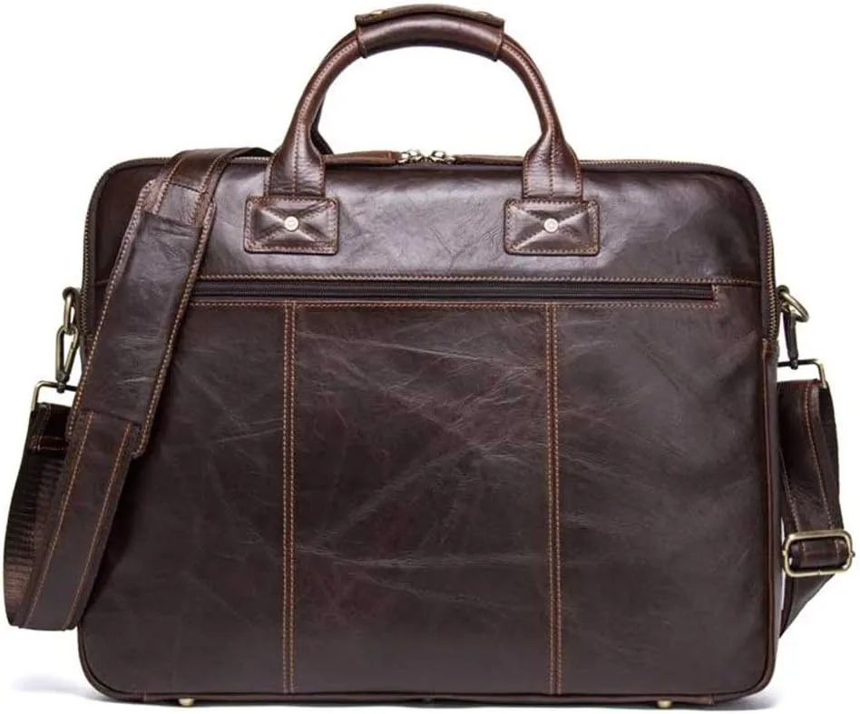 Men's Briefcase Mens Business Briefcase Large Shoulder Handbags for Work Office Travel