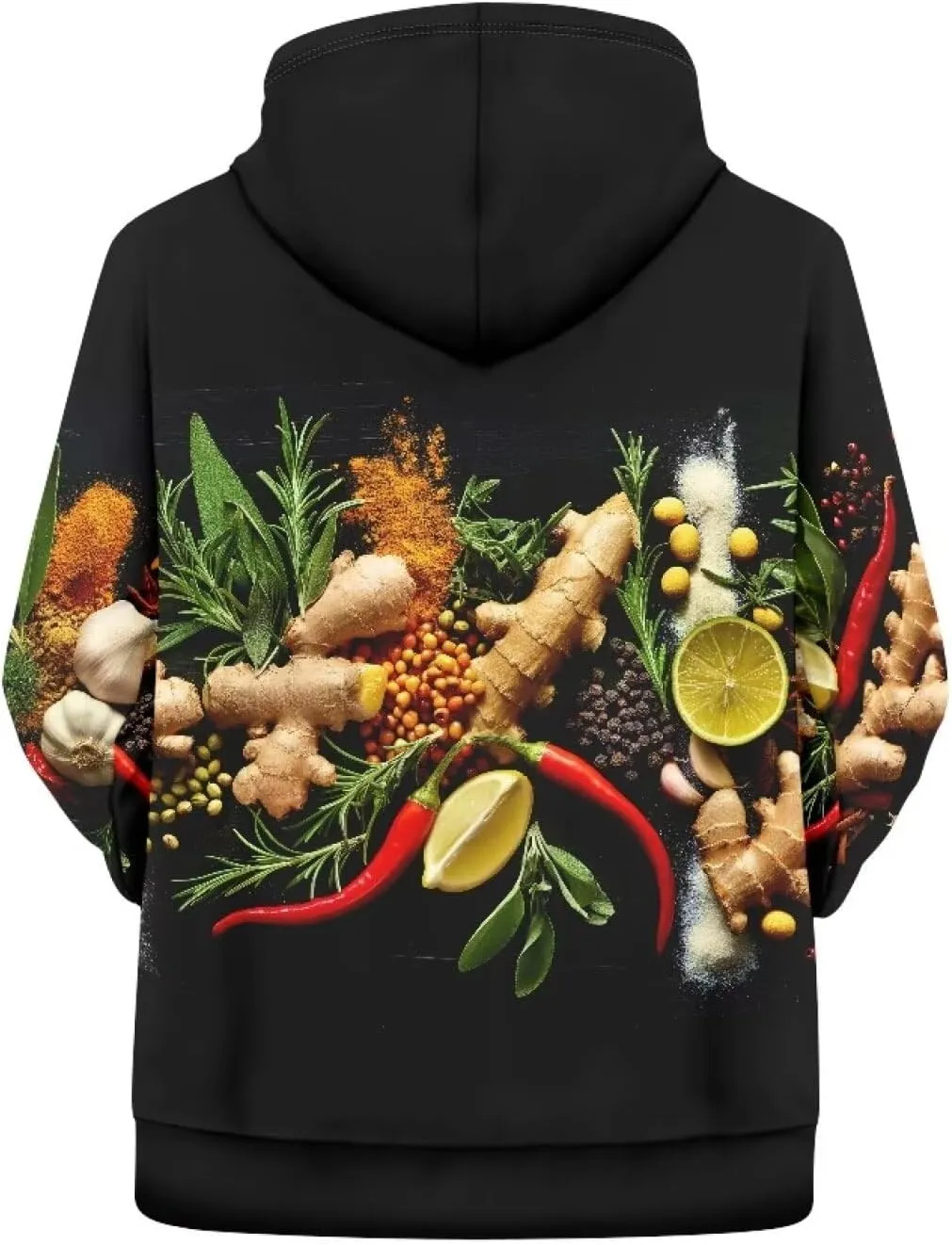 Men'S Novelty Hoodie 3D Wolf Fox Hoodie For Men With Front Pocket S-6XL
