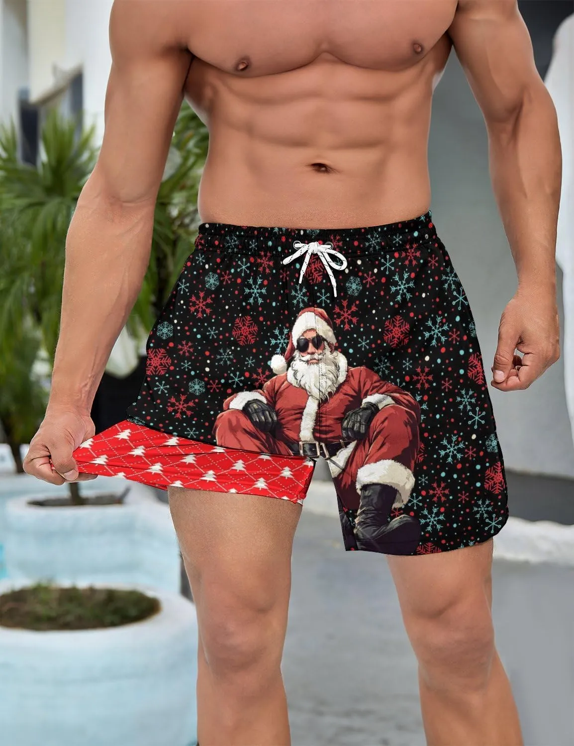 Mens Swim Trunks Stop Staring at My Cock Beach Shorts Quick Dry Swimwear for Men
