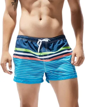 Mens Swim Trunks Trunks with Quick Dry Beach Shorts with Pockets Swim Trunks Men Mens Swim Trunks Summer Cool Quick