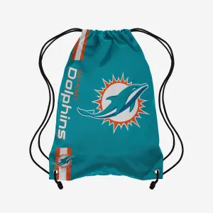 Miami Dolphins Big Logo Drawstring Backpack