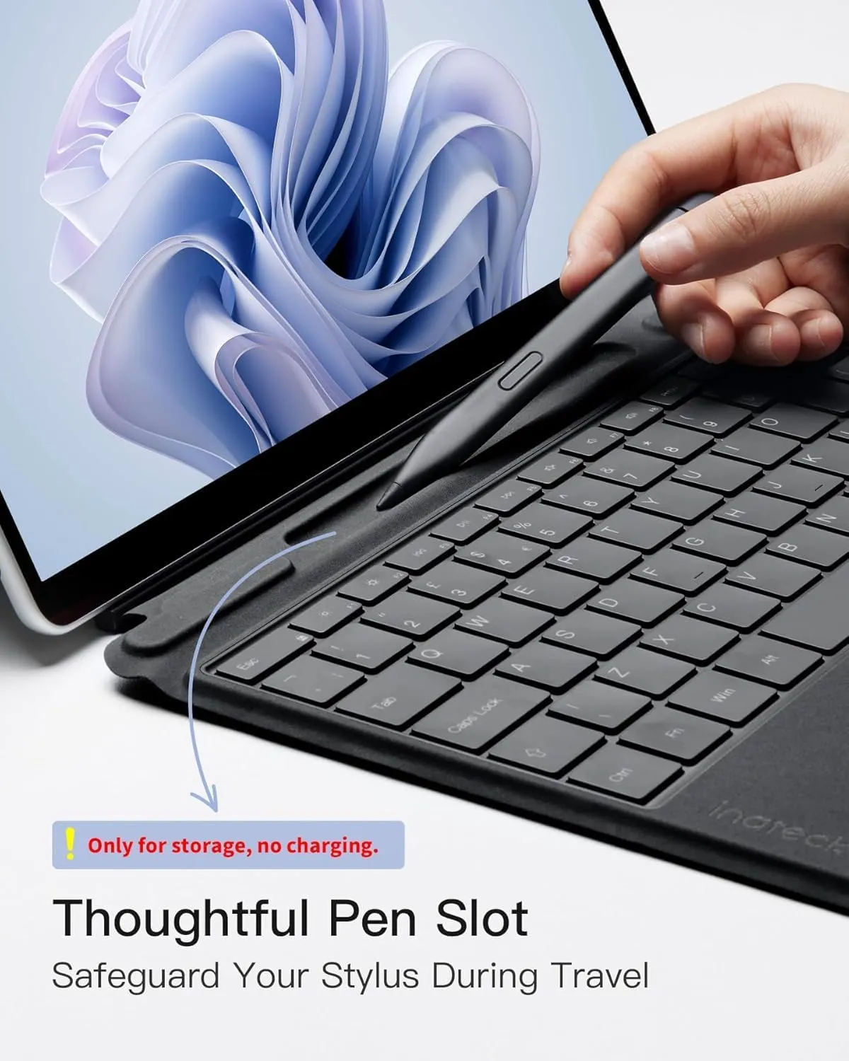 Microsoft Surface Pro 11 2024, 13-inch Touchscreen 2-in-1 Laptop, Snapdragon X Plus, 16GB, 512GB, with Inateck Bluetooth Backlit Keyboard with Touchpad & Pen Holder – 2-in-1 Laptop & Tablet (Dune)