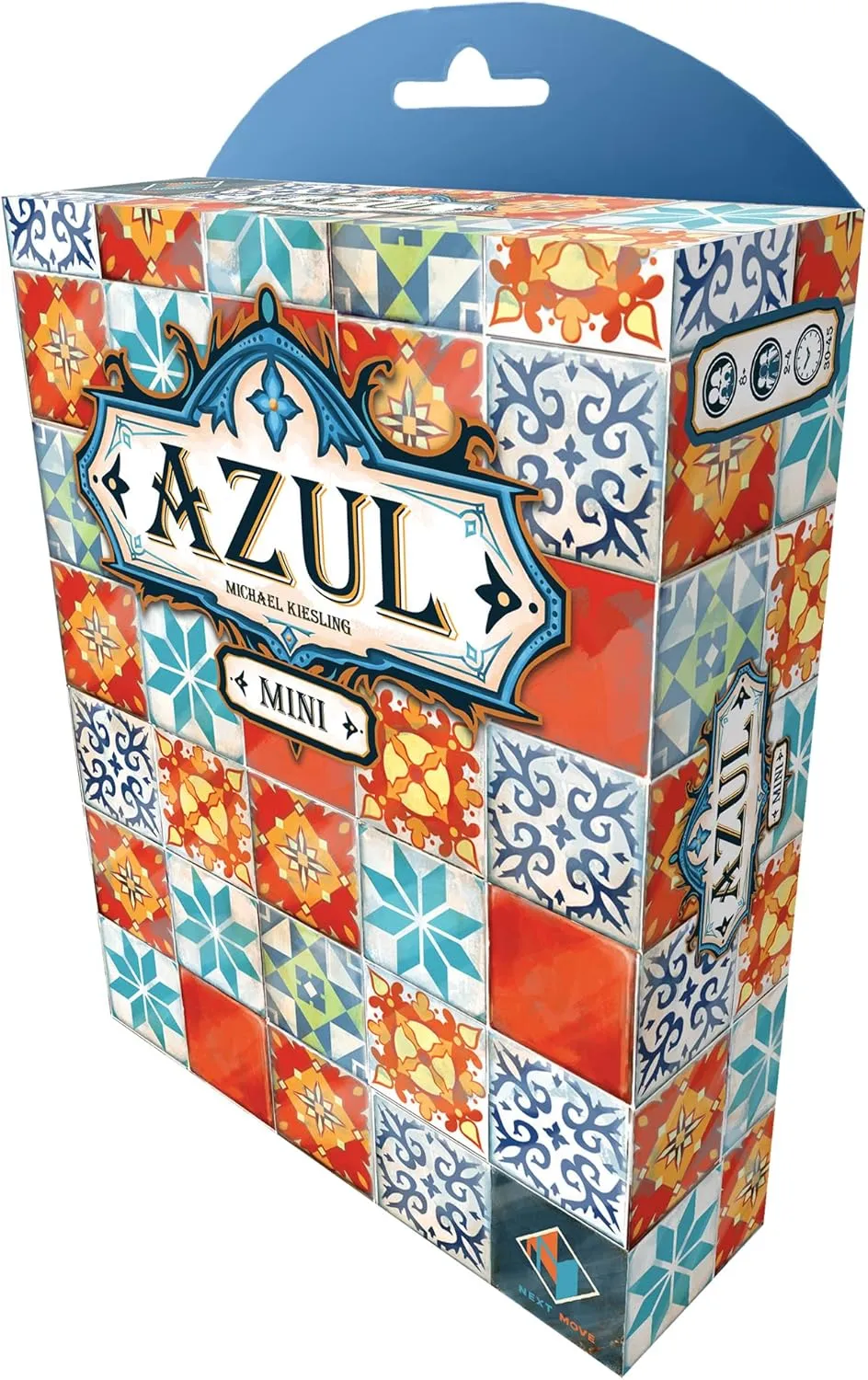 Mini Board Game - Portable Tile-Placement Fun, Strategy Game for Kids and Adults, Ages 8 , 2-4 Players, 30-45 Minute Playtime, Made by Next Move Games