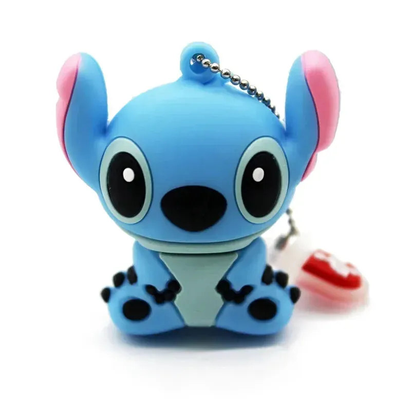 Mini U Disk Flash Drives 64GB 32GB 16GB 8GB Cartoon USB 2.0 Flash Memory Pen Drive External Storage