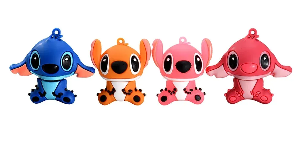 Mini U Disk Flash Drives 64GB 32GB 16GB 8GB Cartoon USB 2.0 Flash Memory Pen Drive External Storage