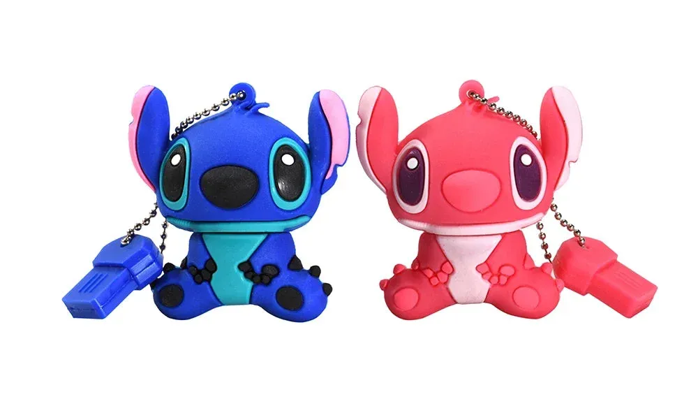 Mini U Disk Flash Drives 64GB 32GB 16GB 8GB Cartoon USB 2.0 Flash Memory Pen Drive External Storage