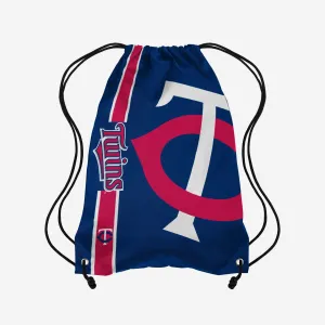 Minnesota Twins Big Logo Drawstring Backpack