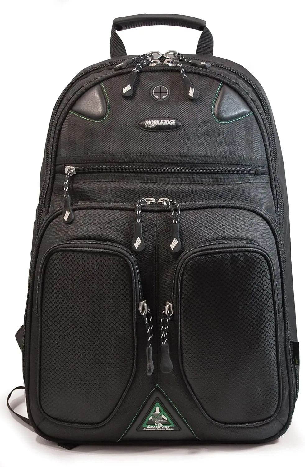 Mobile Edge ​​ScanFast Laptop Backpack for Men and Women for 17.3″ PC and Compatible with MacBooks 17″, Travel, Work, Business, Professional Bag, Checkpoint TSA-Friendly, Black
