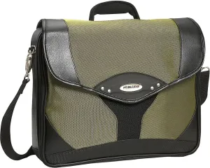 Mobile Edge Select 15.6 inch Nylon Laptop Briefcase Bag for Men and Women, Business, Work, Travel, Compatible with MacBook 17 inch, Yellow/Black, MEBCS4