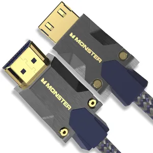 Monster M-Series 3000 Certified Premium 8K High Speed - 2.1, 4K 120Hz , 48 Gbps- HDMI Cables for Apple TV, Roku, Smart TV, Laptop, Montior - 4.9 ft