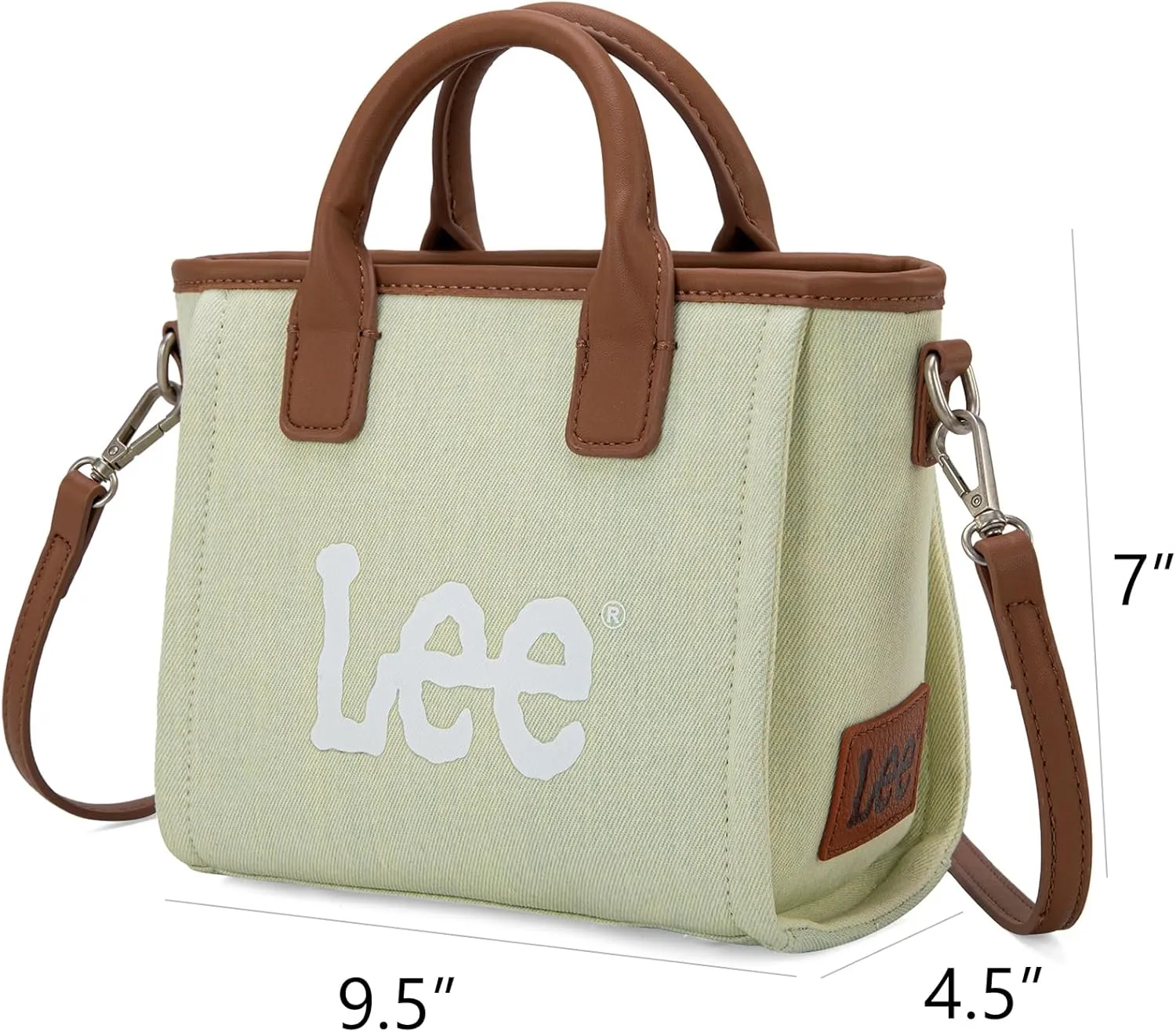 Montana West x Lee Tote Bag for Woman Denim Handbag Crossbody Shoulder Bag with Strap