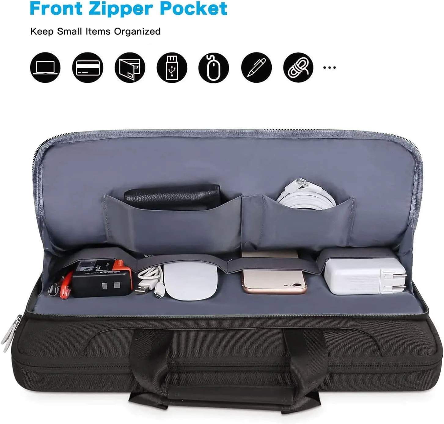 MOSISO 360 Protective Laptop Shoulder Bag Compatible with MacBook Air 15 M4 A3241 M3 A3114 M2 A2941/Pro 16 inch M4 M3 M2 M1, 15-15.6 inch Notebook,Matching Color Sleeve with Belt, Black