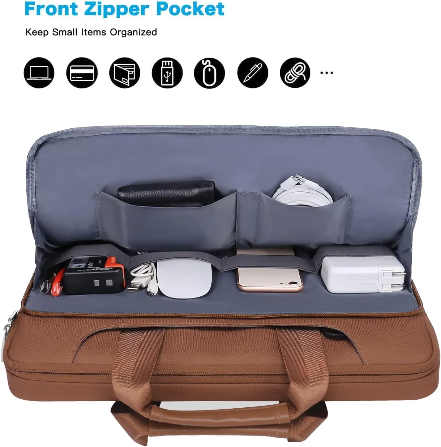 MOSISO 360 Protective Laptop Shoulder Bag Compatible with MacBook Air 15 M4 A3241 M3 A3114 M2 A2941/Pro 16 inch M4 M3 M2 M1, 15-15.6 inch Notebook,Matching Color Sleeve with Belt, Caramel Brown