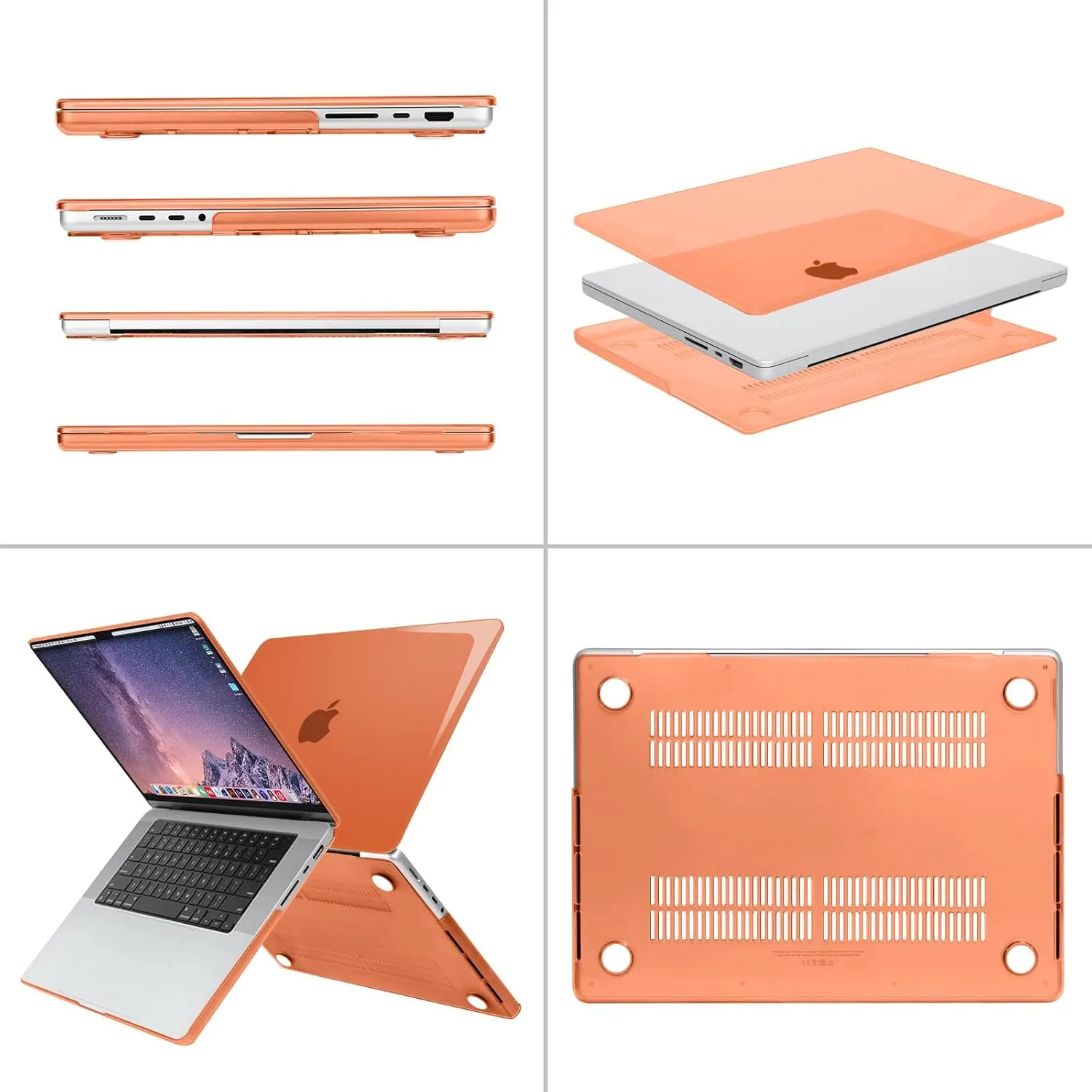 MOSISO Compatible with MacBook Pro 16 inch Case 2025 2024 2023 2022 2021 M4 M3 M2 M1 A3403 A3186 A2991 A2780 A2485 Pro Max, Plastic Hard Shell&Keyboard Cover&Screen Film&Storage Bag, Cherry Red