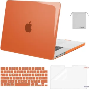MOSISO Compatible with MacBook Pro 16 inch Case 2025 2024 2023 2022 2021 M4 M3 M2 M1 A3403 A3186 A2991 A2780 A2485 Pro Max, Plastic Hard Shell&Keyboard Cover&Screen Film&Storage Bag, Cherry Red