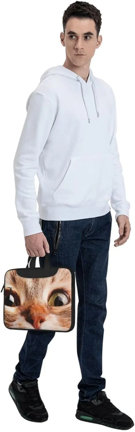 Mount Fuji cherry blossoms Laptop Shoulder Bag ​for Men Women, Computer Carrying Case Messenger Bag with Strap