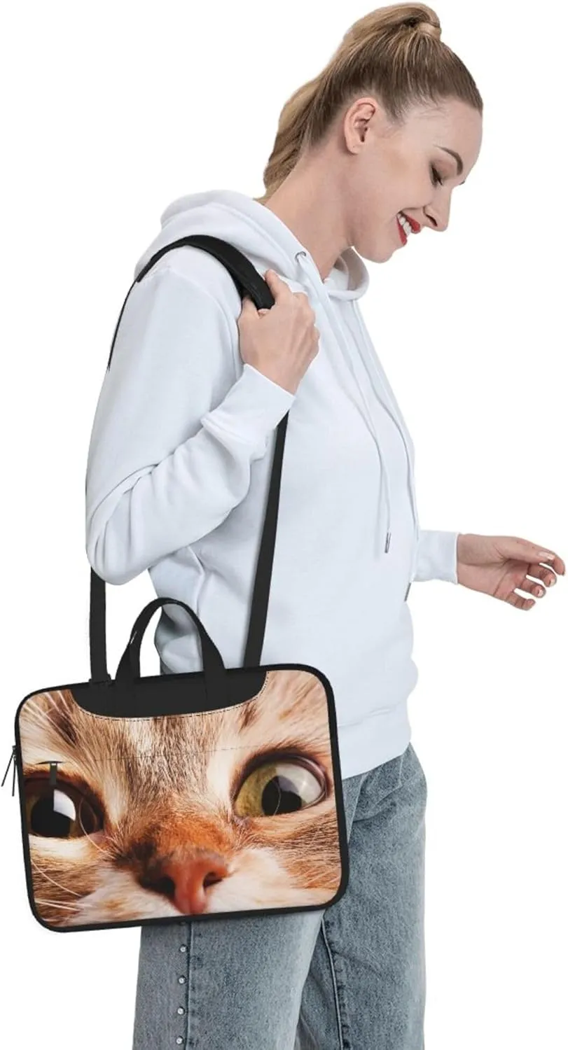 Mount Fuji cherry blossoms Laptop Shoulder Bag ​for Men Women, Computer Carrying Case Messenger Bag with Strap