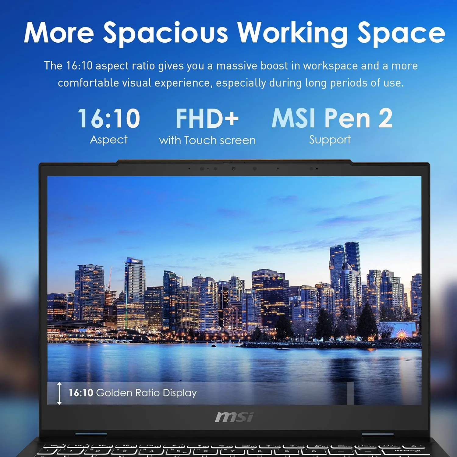 MSI Summit 13 AI  Evo (2024) 13.3" FHD  Professional Laptop: Intel Core Ultra 7-258V, ARC Graphics, 32GB LPDDR5X, 2TB NVMe SSD, Thunderbolt 4, Win 11 Pro: Ink Black A2VMTG-017US