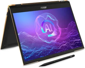 MSI Summit 13 AI  Evo (2024) 13.3" FHD  Professional Laptop: Intel Core Ultra 7-258V, ARC Graphics, 32GB LPDDR5X, 2TB NVMe SSD, Thunderbolt 4, Win 11 Pro: Ink Black A2VMTG-017US