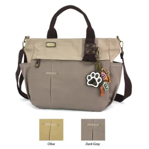 Multi Pocket Tote - Charming Charms Paw LOVE