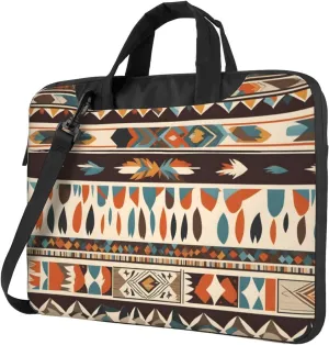 native american beliefs pattern Fashionable and ultra-thin shoulder laptop bag Shockproof soft lining