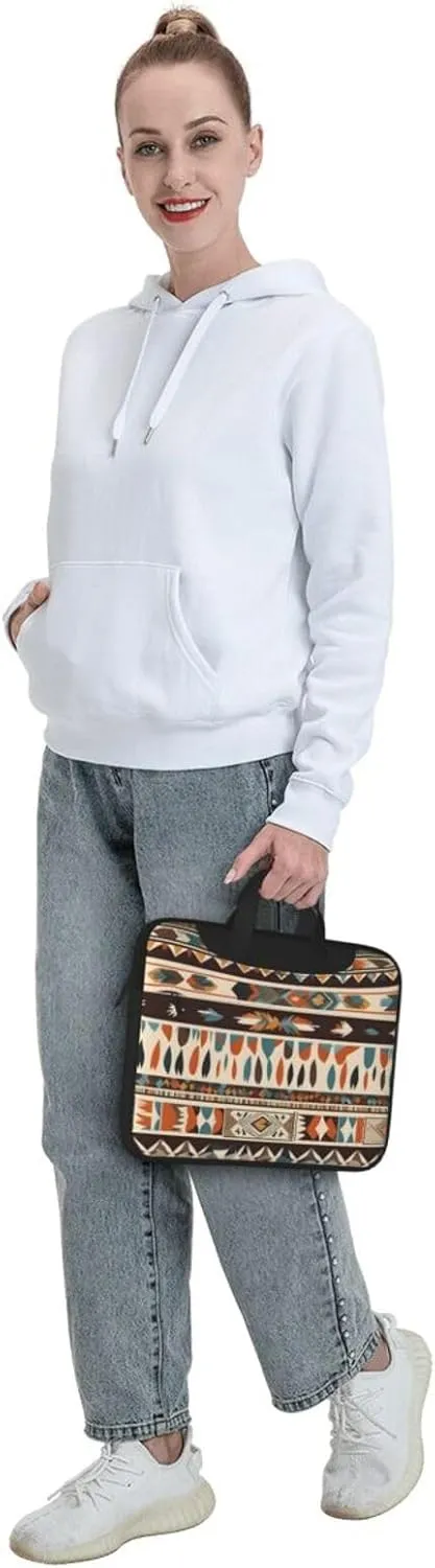 native american beliefs pattern Fashionable and ultra-thin shoulder laptop bag Shockproof soft lining