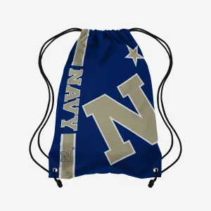 Navy Midshipmen Big Logo Drawstring Backpack