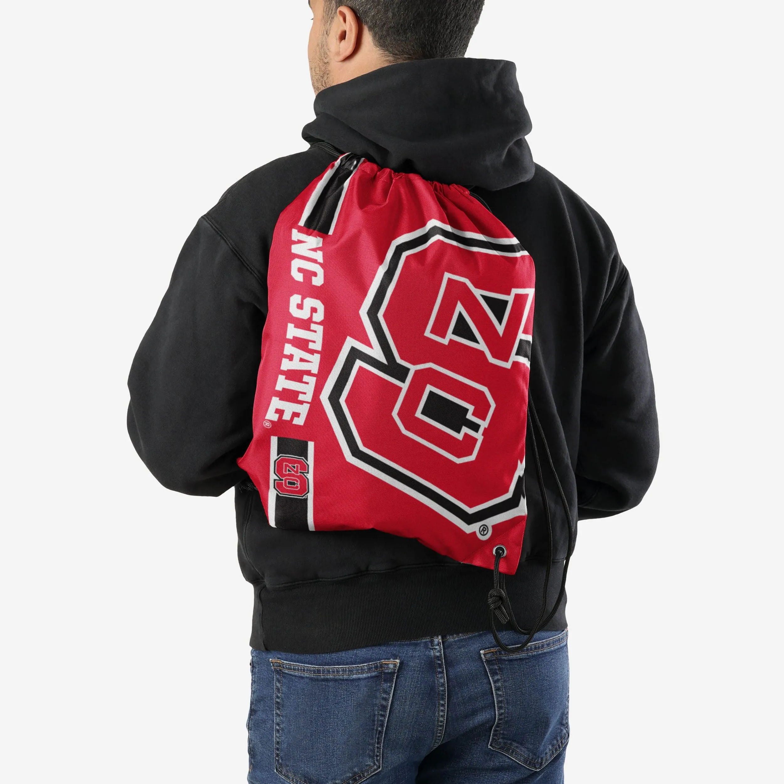 NC State Wolfpack Big Logo Drawstring Backpack