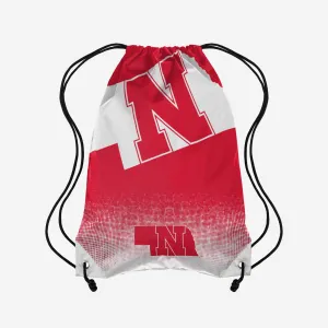 Nebraska Cornhuskers Gradient Drawstring Backpack