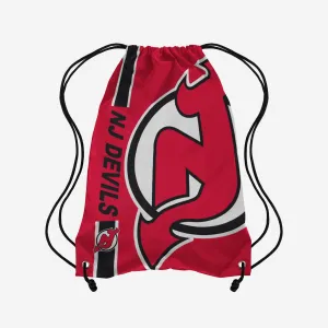 New Jersey Devils Big Logo Drawstring Backpack