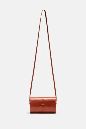 New Trunk Cross Body Bag - Rust